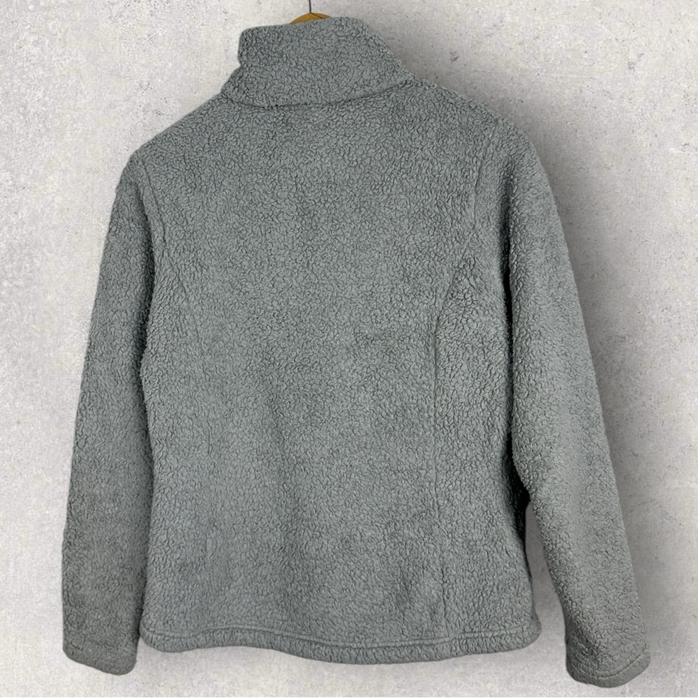 Patagonia Fleece Quarter Zip Pullover Sweater Grey Size Small‎ Hiking Camping S - Picture 3 of 13
